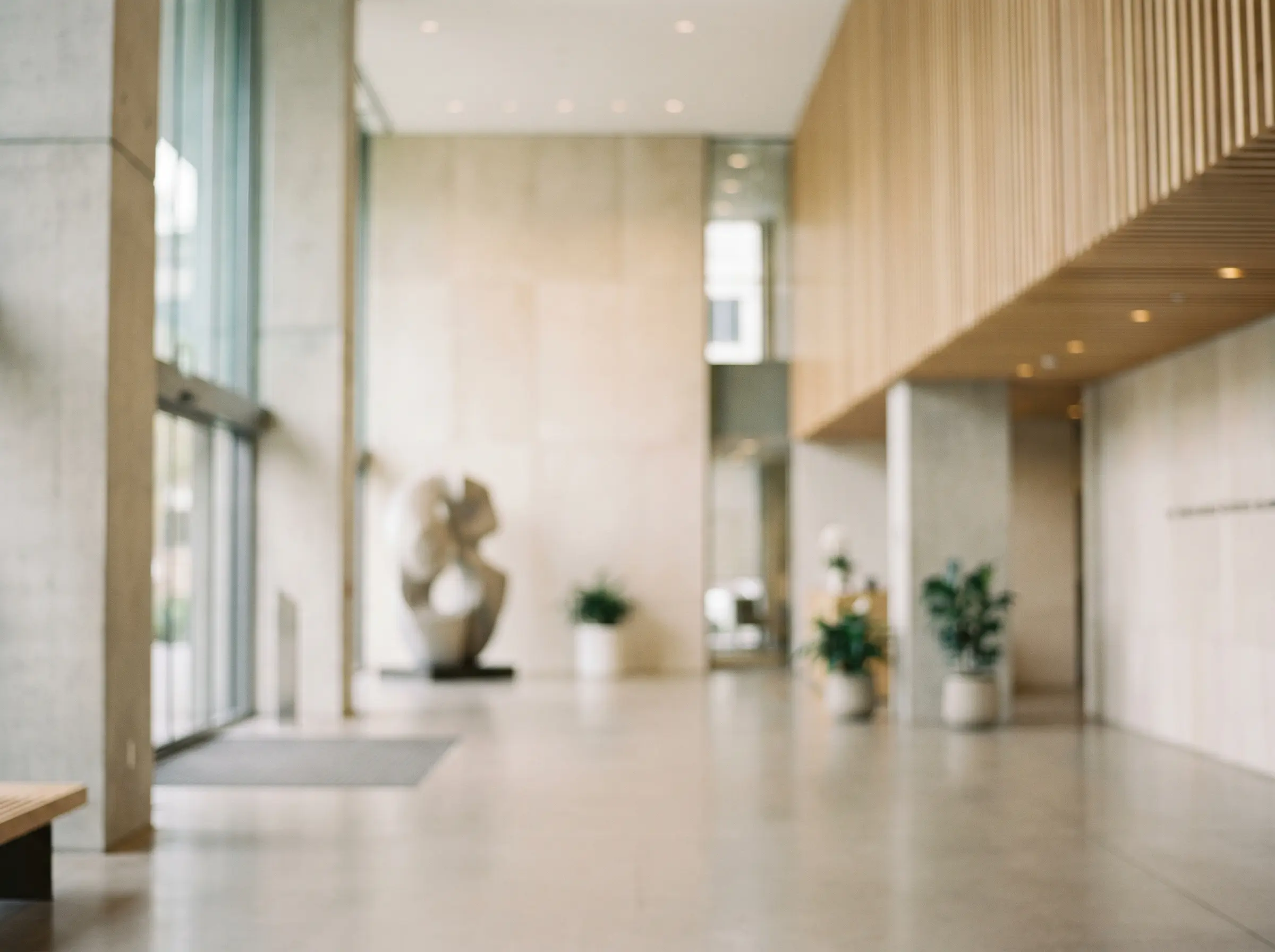 Modern lobby