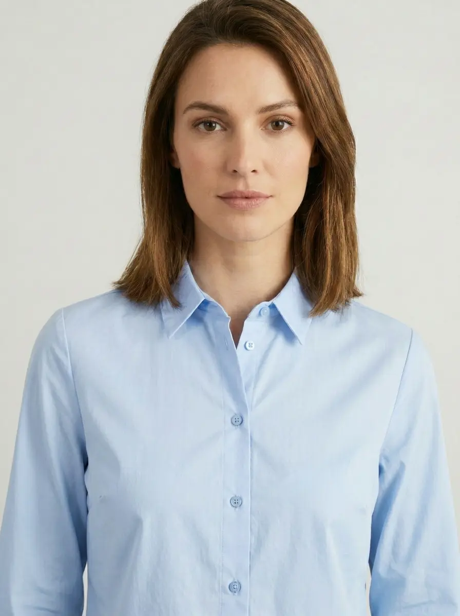 Light blue shirt